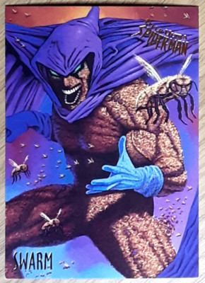 1995 Fleer Ultra Spider-Man Karte 57 SWARM.