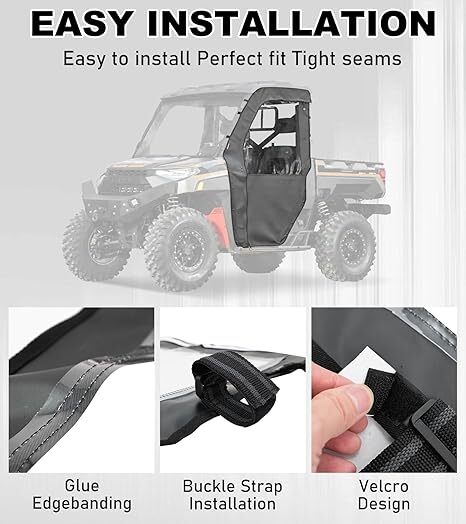 NIXFACE Ranger XP Soft Cab Enclosure for Polaris Ranger 1000 XP