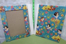 SNOW WHITE Seven Dwarfs gift-box Disney throwback Prince Charming 1980s