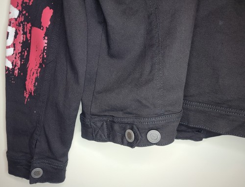 Copper Rivet Denim Jean Jacket Set Jacket Size M Jeans 32 x 32 Patch Streetwear - 第 9/15 張圖片