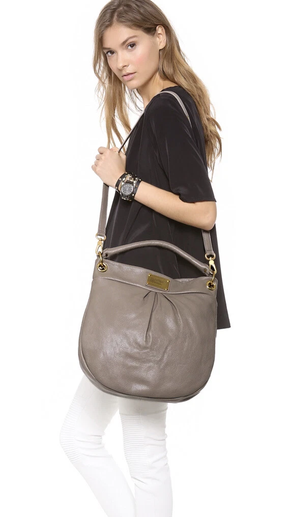 Marc Jacobs, Bags, Marc Jacobs Classic Q Hillier Hobo Bag Leather  Cinnamon Stick