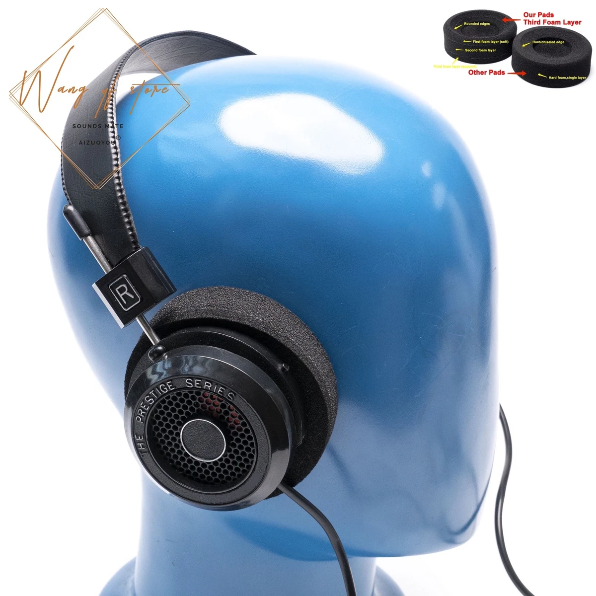 Third Foam Layer L Cush Cushion Ear Pads For Grado SR PS GS RS
