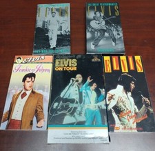 Elvis Presley Movies - VHS lot of 5