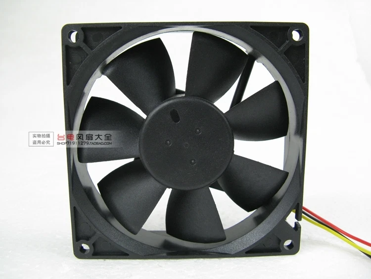Delta AFB0924HH cooling fan DC 24V 0.18A 92x92x25mm 3-Pin - Image 4 of 4
