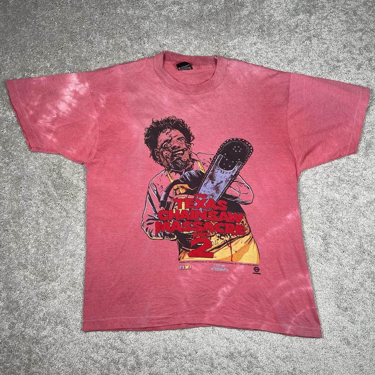 Vintage 80s 90s The Texas Chainsaw Massacre Part 2 Horror T