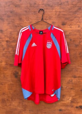 BAYERN MÜNCHEN 2005/2006 TRAINING FUSSBALLTRIKOT ADIDAS GRÖSSE XL ERWACHSENE