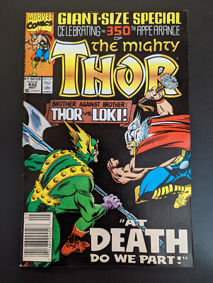 Thor #432, Marvel Comics, 1991, 1st Eric Masterson.