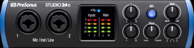 Presonus Studio 24c, Black and Blue
