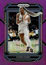 2023 Panini Prizm WNBA Prizms Purple #78 Queen Egbo /149 - NM-MT