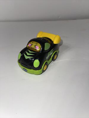 VTech Go Go Smart Wheels Race Car Riley Black Green Interactive Vehicle Works 