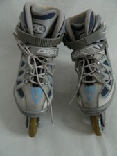 Womens DBX Reaction GrayBlue Inline Skates abec7 Size 8