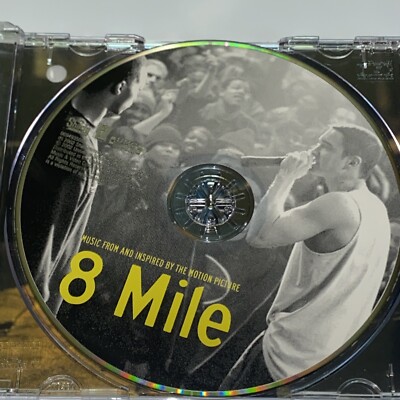 PROMO Eminem 8 Mile Soundtrack CD 2002 50 Cent Nas, Jay Z Rakim
