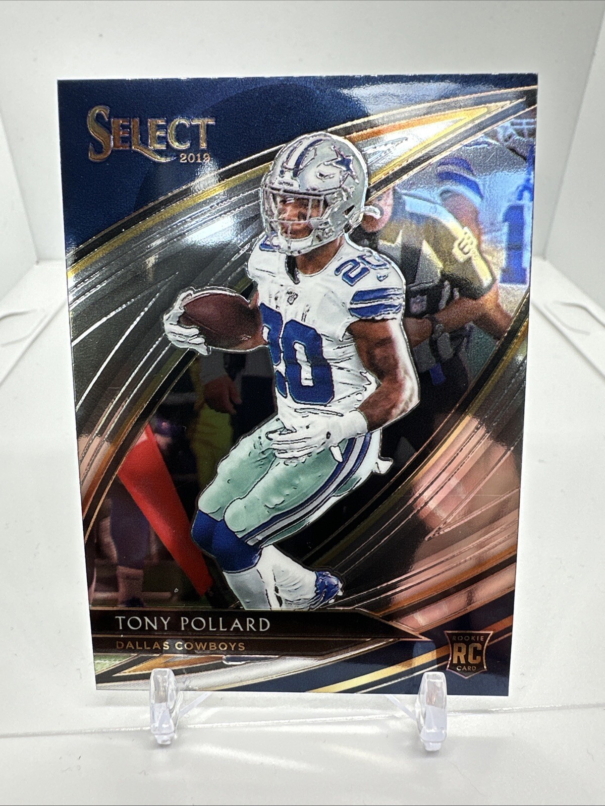 2019 Panini Select Tony Pollard #283 Field Level Rc