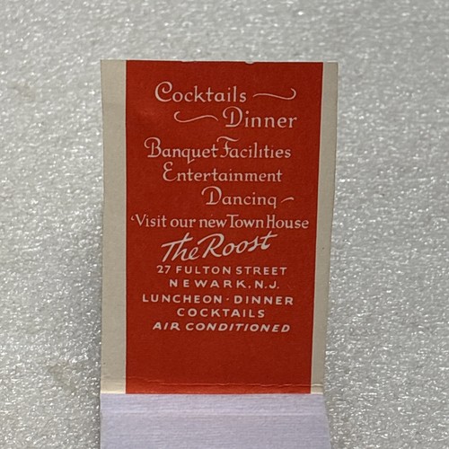 Rare & Vintage Chanticler Milburn, NJ Magic Lens Tissues “Matchbook Style” - Picture 5 of 13