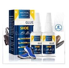 Shoe Glue,100g Super Glue for Shoe Heavy Duty, Clear Shoe Glue Sole Repair Ki...