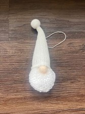 Gnome Ornament White