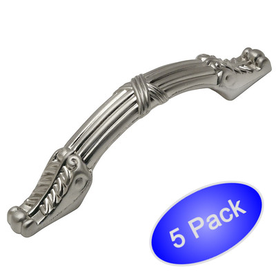 *5 Pack* Cosmas Cabinet Hardware Satin Nickel Handle Pulls #9464SN