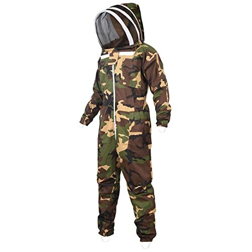 Traje de apicultura profesional de cuerpo completo Sparx Sports, con velo - Imagen 2 de 7
