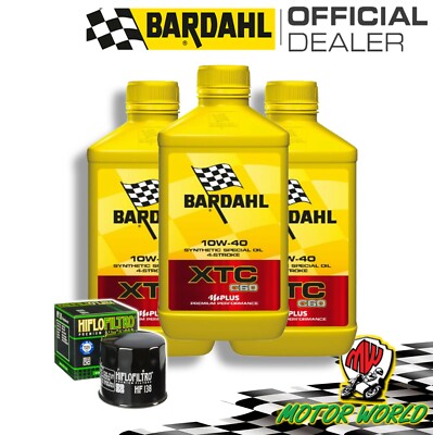 Wartung 3L Bardahl XTC 10W40 + Hiflo Filter Arctic Cat 500 Automatic 2006 2007