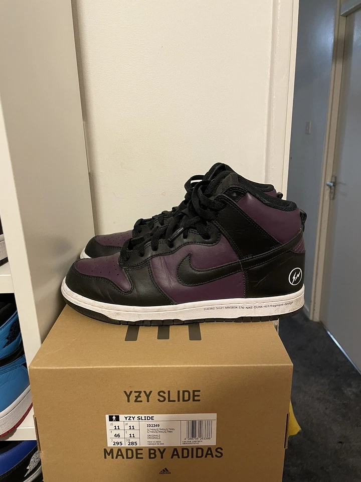 Size 8 - Nike Fragment Design x Dunk High Beijing, photo 4 of 5