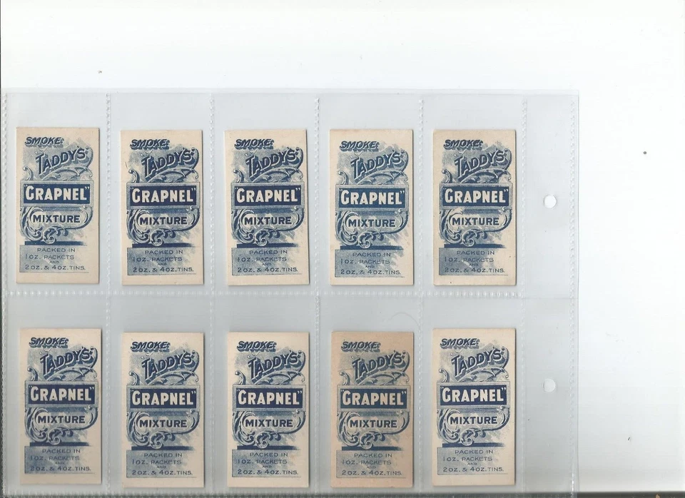 TADDY Full Set  FAMOUS ACTORS/ACTRESSESSERIES 1903 (25 CARDS) Excellent - Image 2 of 4