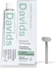 David's Fluoride-Free Nano Hydroxyapatite Toothpaste, Sensitive Relief, 5.25oz