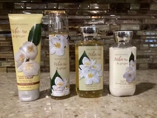 Bath & Body Works WHITE TEA & GINGER Shower Gel, Cream, Lotion, Mist  Lot of 4