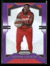 2020 Panini Prizm WNBA #23 Shekinna Stricklen Purple #/125