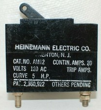 Heinemann AM12 Circuit Breaker