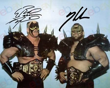 Road Warrior Hawk & Road Warrior Animal Autographed 8x10 Photo Reprint Signature
