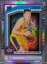 Dalton Knecht 2024-25 Donruss - Rated Rookie #227 Press Proof Silver Die-Cut /75