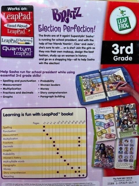 58 Leap Pad Bratz Election Perfection! Multi-Subject Quantum Leap Frog - Image 2 of 2