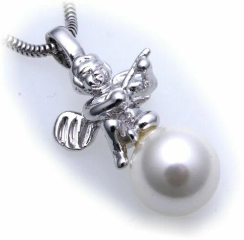 Collane e pendagli di lusso con perle d'argento in argento sterling