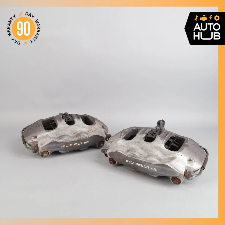 10-24 Porsche Panamera 970 / 911 Rear Brake Calipers Left & Right Set OEM 55k - Image 2 of 4
