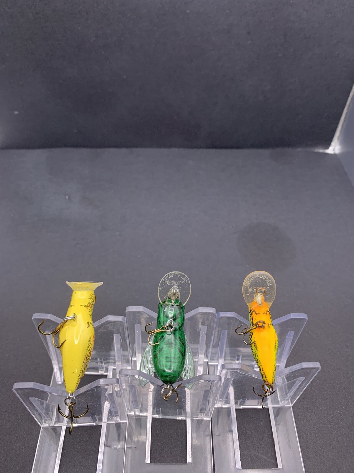 VINTAGE FISHING LURE LOT! REBEL LURES! THE CRICKET HOPPER, BUMBLE BUG