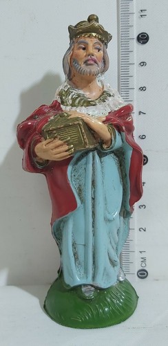 30114 Pastorello Presepe - statuina in plastica - Re Magio - Picture 2 of 7