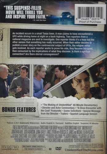 Unidentified (DVD) Christian Film - Picture 2 of 2