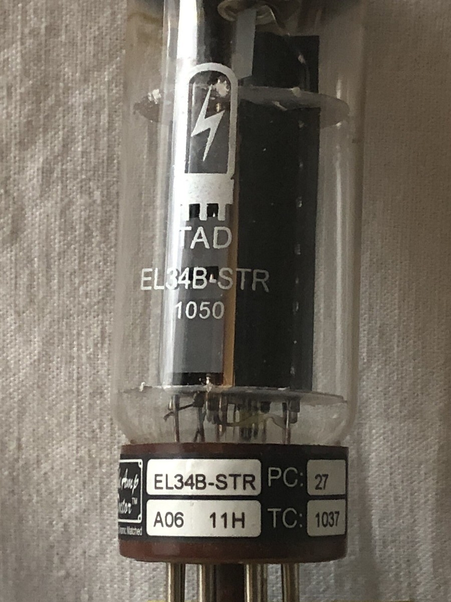 Lampe EL34 / 6CA7 TAD Shuguang - Tube NOS - Légèrement Utilisée - Occasion