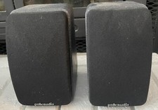 Polk Audio Home Theater Bookshelf Speakers - Black And Gray Speckled 7x4x5