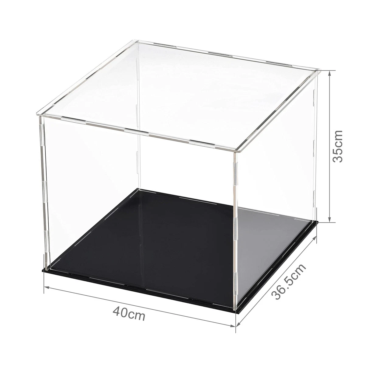 Large clear on sale perspex box