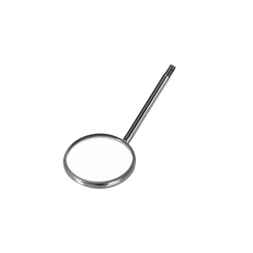 12 Mouth Mirrors Plane No.5 with FREE Mirror Handle Dental Diagnostic Instrument - Picture 2 of 6