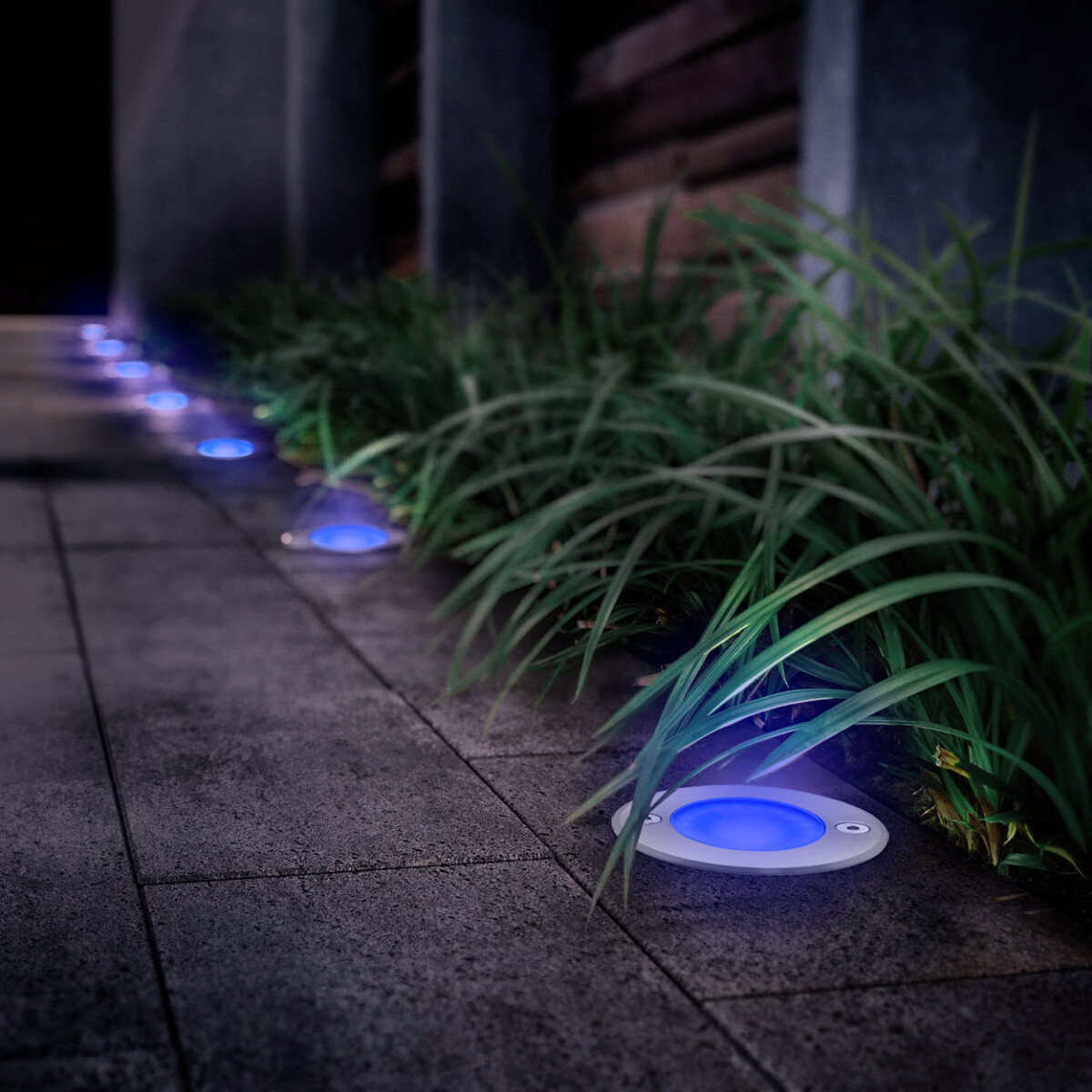 LED Ground Walkover Lights 5W LED Outdoor Decking Light Stainless Steel GL02 eBay