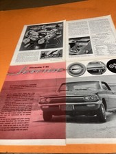 1963 Oldsmobile Jetfire F-85 Original Article Road Test Specs Info Motor Trend