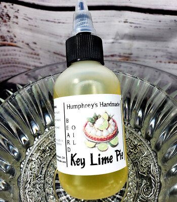 KEY LIME PIE Beard Oil, Men's Serum Conditioner, Sweet Summer Tart Dessert