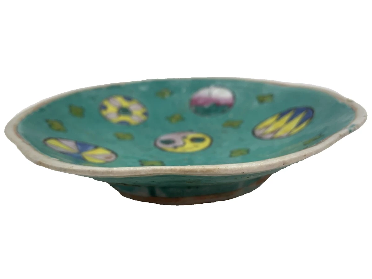 蓝色陶瓷1900-1940 中国古董碗| eBay