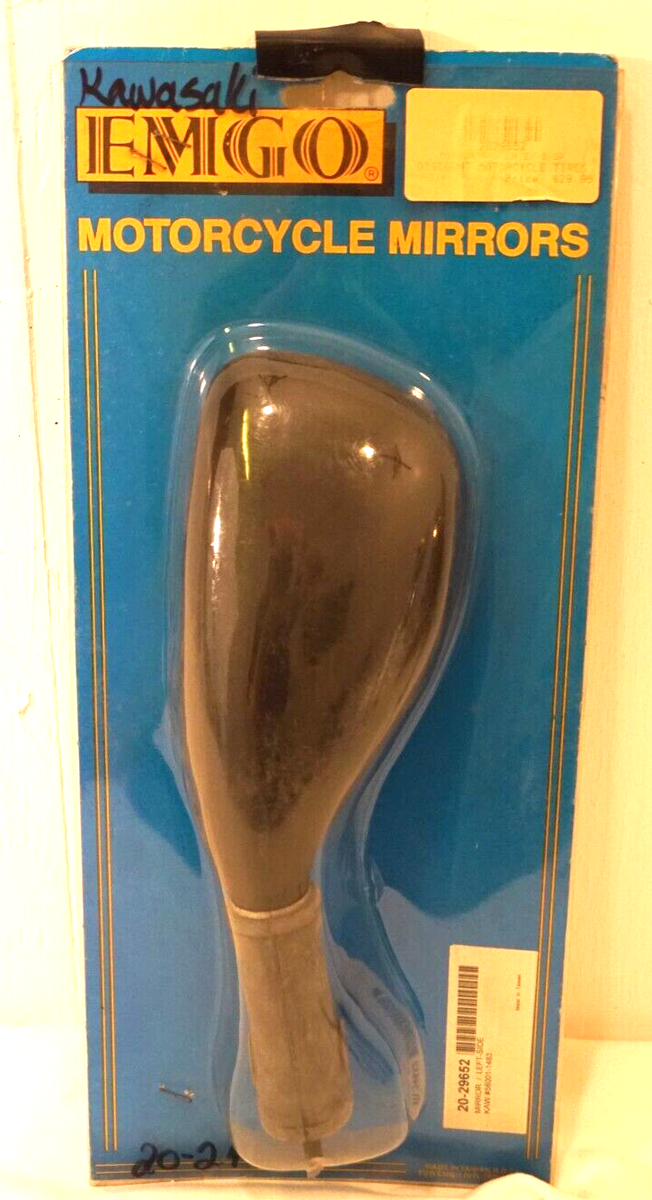 98-01 Kawasaki Ninja ZX6 E Emgo Left Side Rear View Mirror