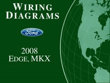 2008 Ford Edge Lincoln MKX Truck Wiring Diagrams Schematics Manual