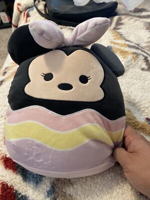 Disney Squishmallow Minnie Mouse Easter 10  Rare Limited Edition