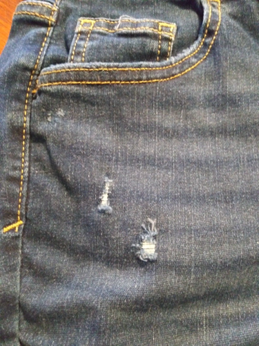 Cat & Jack Size 12 Plus Junior Jegging Distressed Ultimate Stretch - Picture 6 of 13