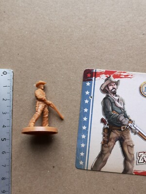 Carte Exclusive Hank Mini + Eng. Pour Zombicide Undead Or Alive - Édition Kickstarter